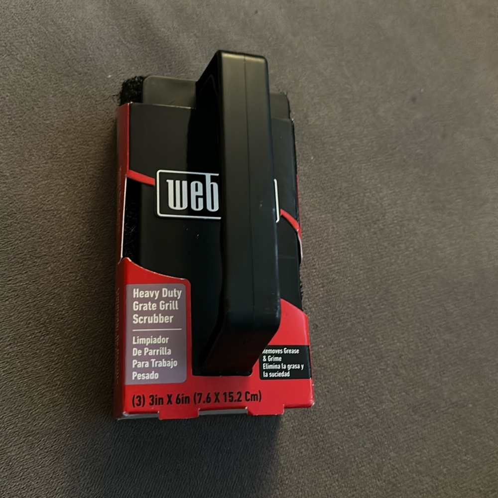 Weber Heavy Duty Grate Grill Scrubber